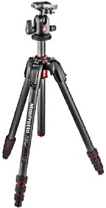 Manfrotto 190Go! Carbon mit 496RC2 Kugelkopf (MK190GOC4TB-BH). [Foto: Manfrotto Distribution]