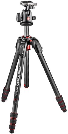 Manfrotto 190Go! Carbon mit 496RC2 Kugelkopf (MK190GOC4TB-BH). [Foto: Manfrotto Distribution]