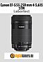 Canon EF-S 55-250 mm 4-5,6 IS STM mit EOS 7D Mark II Labortest