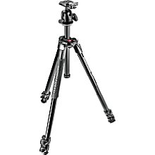 Manfrotto 290 Xtra Aluminium-Stativ mit 3 Segmenten und Kugelkopf (MK290XTA3-BH)