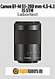 Canon EF-M 55-200 mm 4.5-6.3 IS STM mit EOS M5 Labortest