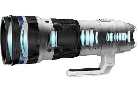 Olympus 150-400 mm 4.5 ED TC1.25x IS PRO. [Foto: Olympus]