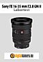 Sony FE 16-35 mm F2.8 GM II (SEL1635GM2) mit Alpha 7R V Labortest