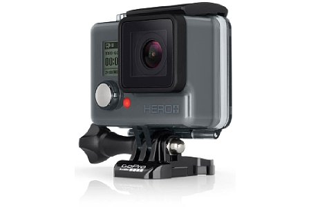 Von vorne ist die Hero+ LCD von der Hero nur durch den Aufdruck zu unterscheiden. [Foto: GoPro]