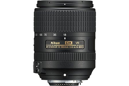 Nikon AF-S 18-300 mm 1:3,5-6,3 ED VR [Foto: Nikon]