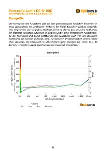 Panasonic Lumix DC-G100D mit G Vario 12-32 mm 3.5-5.6 Asph. OIS Labortest, Seite 1 [Foto: MediaNord]