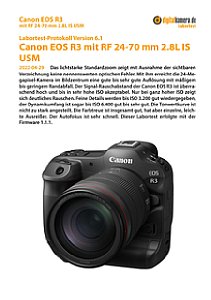 Canon EOS R3 mit RF 24-70 mm 2.8L IS USM Labortest, Seite 1 [Foto: MediaNord]