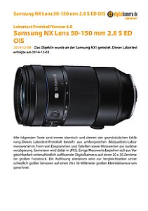 Samsung NX Lens 50-150 mm 2.8 S ED OIS mit NX1 Labortest, Seite 1 [Foto: MediaNord]