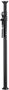 Manfrotto 077B Autopole Schwarz 1,0 bis 1,7 m (1 Stück)