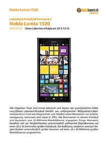 Nokia Lumia 1520 Labortest, Seite 1 [Foto: MediaNord]