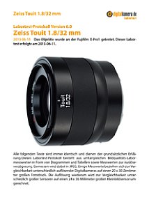 Zeiss Touit 1.8/32 mm mit Fujifilm X-Pro1 Labortest, Seite 1 [Foto: MediaNord]