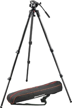 Manfrotto MVK500C Stativ Kit mit Videokopf MVH500A und Stativ 535 [Foto: Manfrotto]