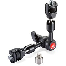 Manfrotto 244MICRO-AR Foto-Arm mit variabler Friktion und Verdrehschutz-Adaptern