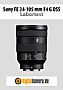 Sony FE 24-105 mm F4 G OSS (SEL24105G) mit Alpha 7R III Labortest