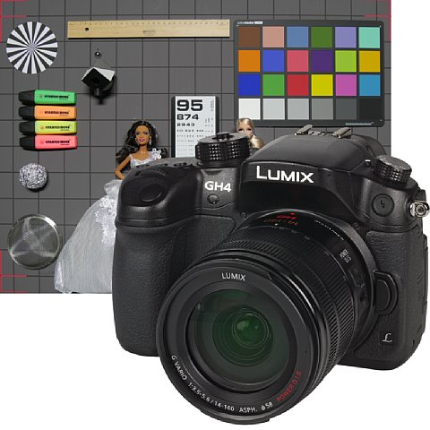 Vorschau des photographierten Testbildes mit Kamera