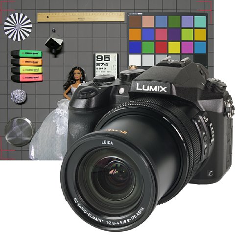 Vorschau des photographierten Testbildes mit Kamera