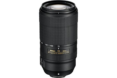 Nikon AF-P 70–300 mm 1:4,5-5,6E ED VR. [Foto: Nikon]