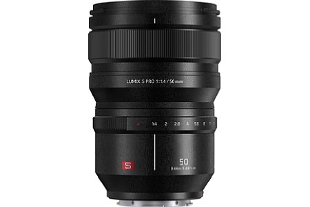 Panasonic Lumix S Pro 50 mm 1:1.4. [Foto: Panasonic]