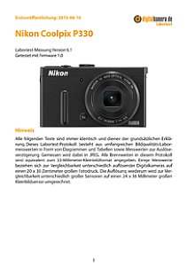 Nikon Coolpix P330 Labortest, Seite 1 [Foto: MediaNord]