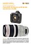 Canon EOS-1Ds Mark II mit  EF 28-300 mm 3.5-5.6 L IS USM Labortest (Labortest-Protokoll)