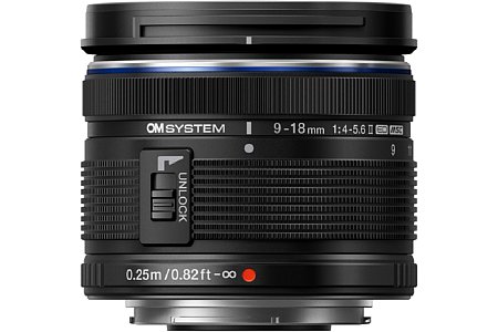 OM System 9-18 mm F4-5.6 ED II. [Foto: OM System]