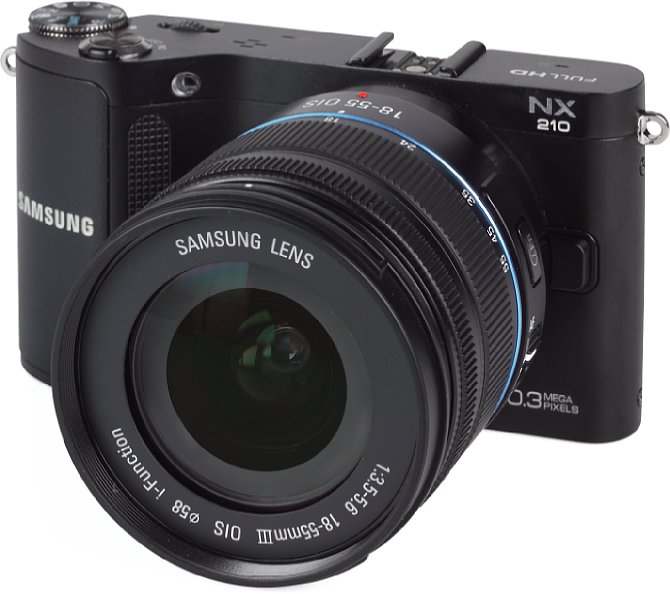 Testbericht Samsung NX210 Spiegellose Systemkamera, Systemkamera