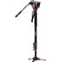 Manfrotto MVMXPRO500 XPRO Video Monopod Alu 4 Seg. Mit Mvh500ah Und Fluid Base