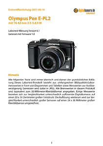 Olympus Pen E-PL2 mit 14-42 mm 3.5-5.6 II M (EZ-M1442-II) Labortest, Seite 1 [Foto: MediaNord]