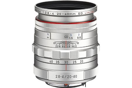 Pentax HD DA 20-40 mm F2,8-4 ED Limited DC WR [Foto: Pentax]