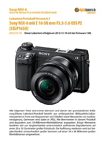 Sony NEX-6 mit E 16-50 mm 3.5-5.6 OSS PZ (SEL-P1650) Labortest, Seite 1 [Foto: MediaNord]