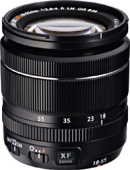 Bild Das Fujifilm XF 18-55 mm F2.8-4 R LM OIS deckt einen diagonalen Bildwinkel von 76,5 bis 29 Grad ab, was einen 27-83mm-Kleinbildobjektiv entspricht. [Foto: Fujifilm]