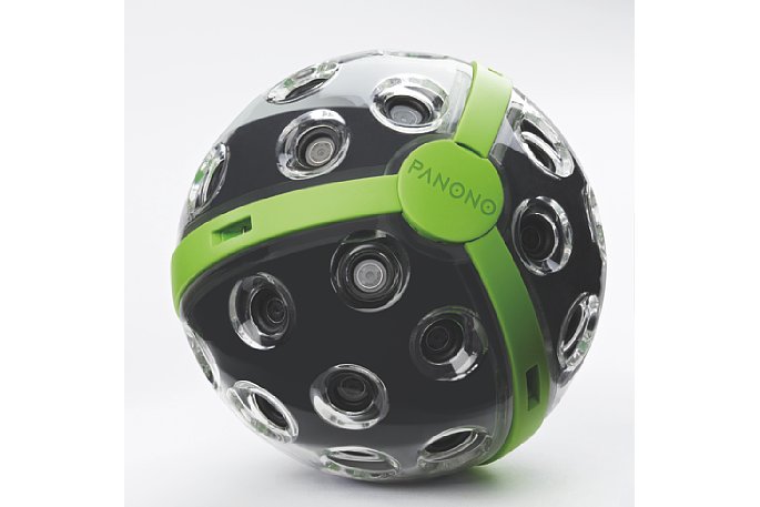 Bild Die Panono-Ball-Kamera besitzt 36 Kameramodule, deren Bilder zu einem vollsphärischen 108-Megapixel-Panorama zusammengesetzt werden. [Foto: Panono]