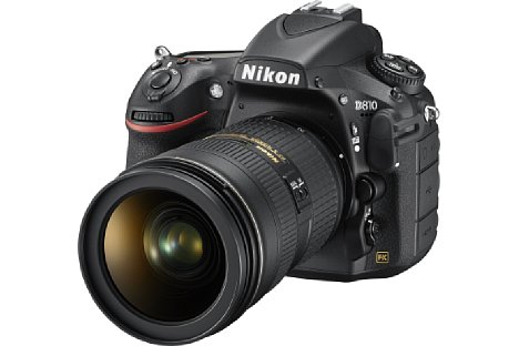 Bild Die Nikon D810 ist das Nachfolgemodell der D800 und D800E gleichermaßen. Äußerlich kaum zu unterscheiden, wurden viele technische Details verbessert. [Foto: Nikon]