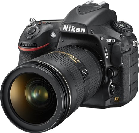Bild Nikon D810 mit 24-70 mm 2.8 [Foto: Nikon]
