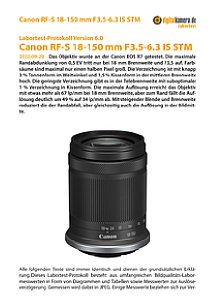 Canon RF-S 18-150 mm F3.5-6.3 IS STM mit EOS R7 Labortest, Seite 1 [Foto: MediaNord]