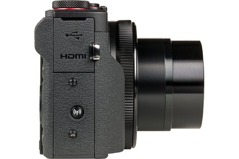 Bild An Schnittstellen hat die Canon PowerShot G7 X Mark III außerdem Micro-HDMI und USB-C zu bieten. [Foto: MediaNord]