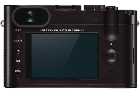 Bild Die Leica Q (Typ 116) besitzt neben einem 3"-Touchscreen einen 3,68 Millionen Bildpunkte auflösenden Sucher – das ist ein neuer Auflösungsrekord! [Foto: Leica]