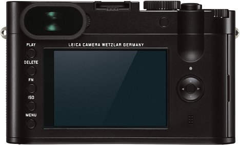 Bild Leica Q (Typ 116) Rückansicht. [Foto: Leica]
