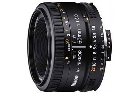Objektiv Nikon AF-D 1.8 50 mm [Foto: Imaging One]