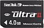 SanDisk MS PRO Duo ULTRA II 4 GByte