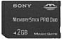 Sony MSX-M 2 GS Memory Stick Pro Duo 2 GB