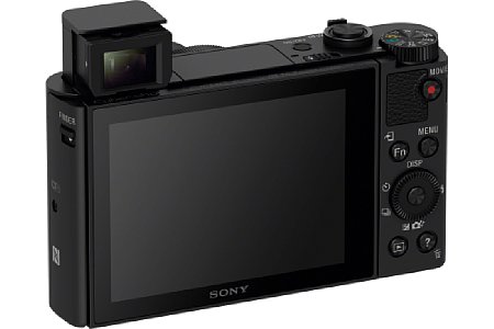 30x opt. Zoom, 60x Klarbild-Zoom, 7,5 cm schwarz und Handgriff Display, 5-Achsen Bildstabilisator, Full HD Video 3 Zoll Sony DSC-HX90 Kompaktkamera 