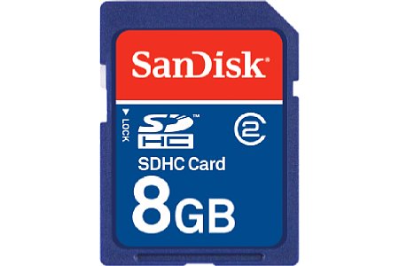 SanDisk SDHC Card 32GB 16GB 8GB 4GB [Foto: Sandisk]