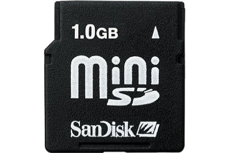 SanDisk Speicherkarte miniSD ULTRA II 1 GByte [Foto: SanDisk]