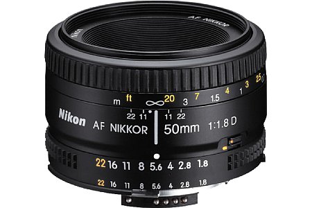 Objektiv Nikon AF-D 1.8 50 mm [Foto: Imaging One]