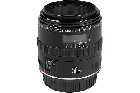 Objektiv Canon EF 50 mm 2.5 Makro [Foto: Imaging One]