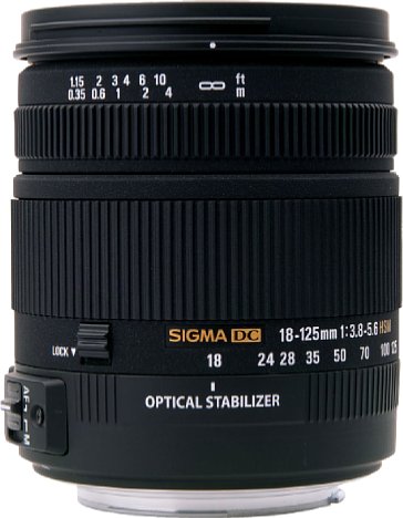 Bild Sigma 18-125mm F3.8-5.6 DC OS HSM [Foto: Sigma]