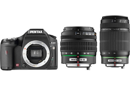 Pentax K200D + Pentax 18-55 + Pentax 55-300 Kit [Foto: Pentax]
