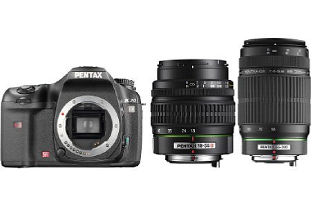 Pentax K20D + Pentax 18-55II + Pentax 55-300 Kit [Foto: Pentax]