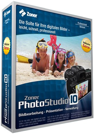 Bild Zoner Photo Studio 10 Packshot [Foto: Globell]